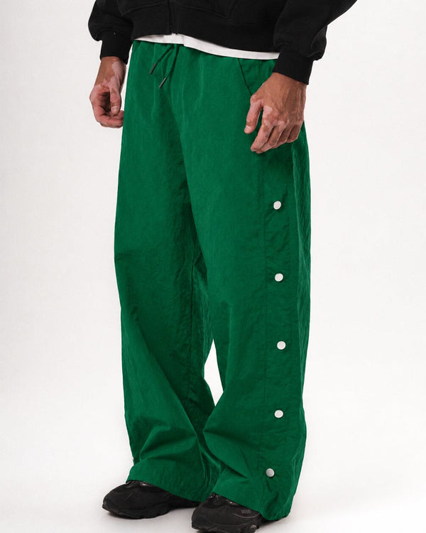 Male Dark Green Track Pants