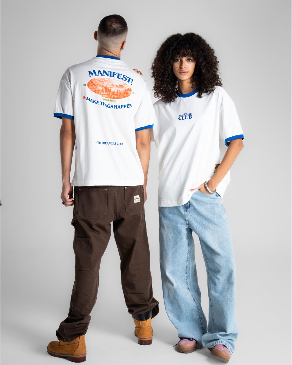Manifest Oversized Tee Printed Oversized Tees IN YOUR SHOE L 
