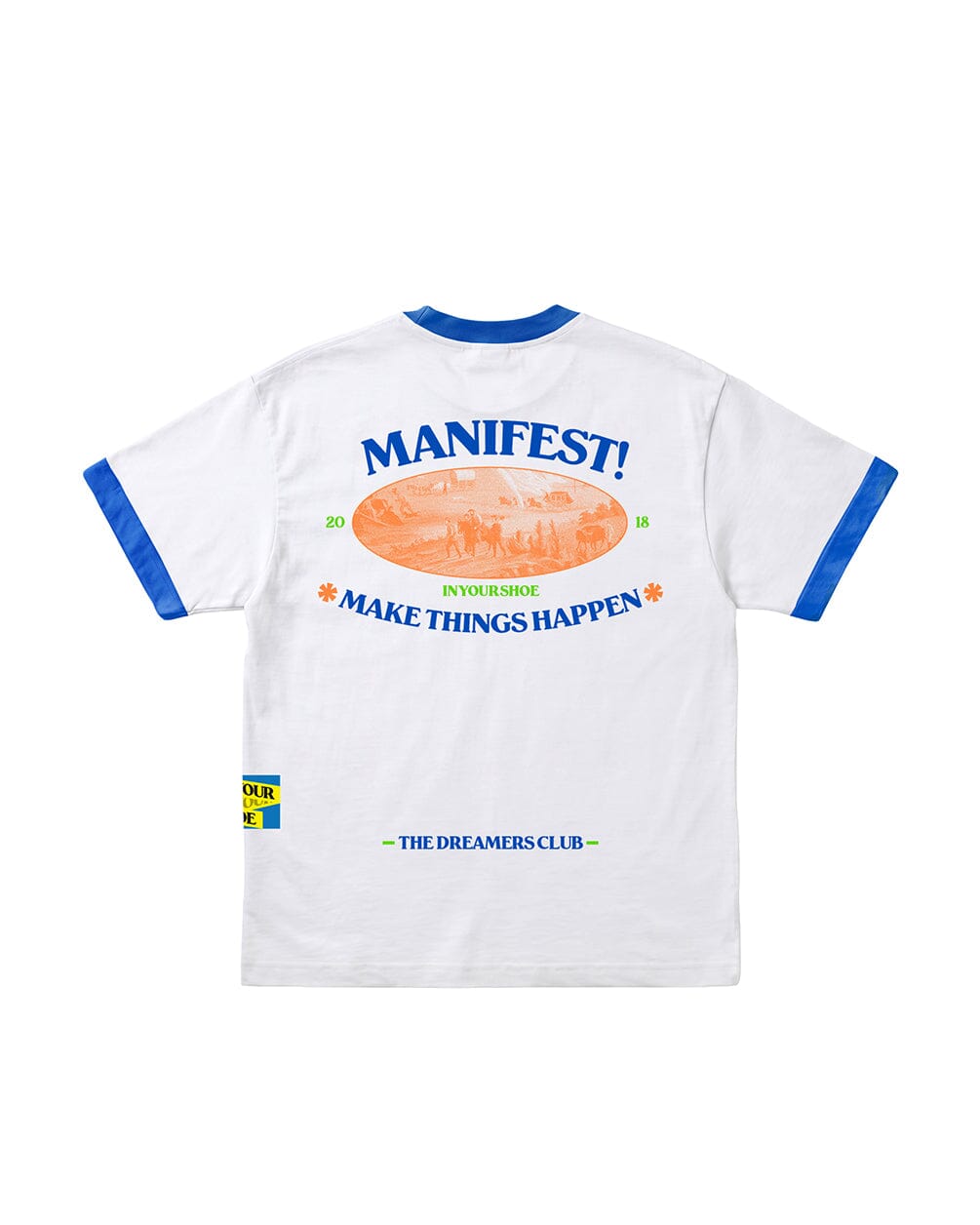 Manifest Oversized Tee Printed Oversized Tees IN YOUR SHOE 