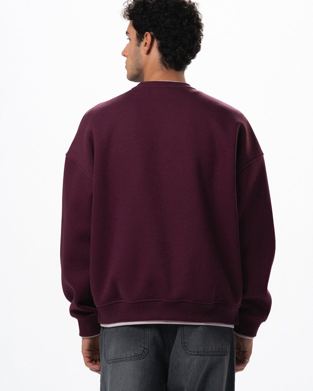 Mindset Boxy Crewneck Crewnecks IN YOUR SHOE L 
