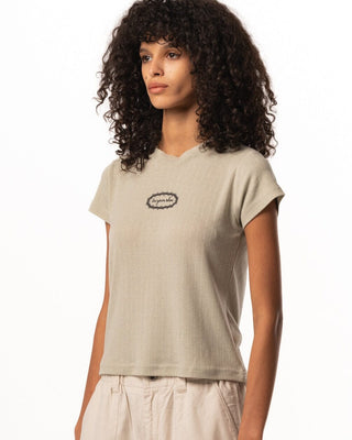 Mint Green Loose Fit Baby Tee Baby Tees IN YOUR SHOE 