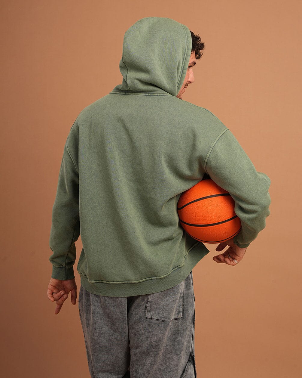 Mint IYS Washed Hoodie Acid Washed Hoodies IN YOUR SHOE 
