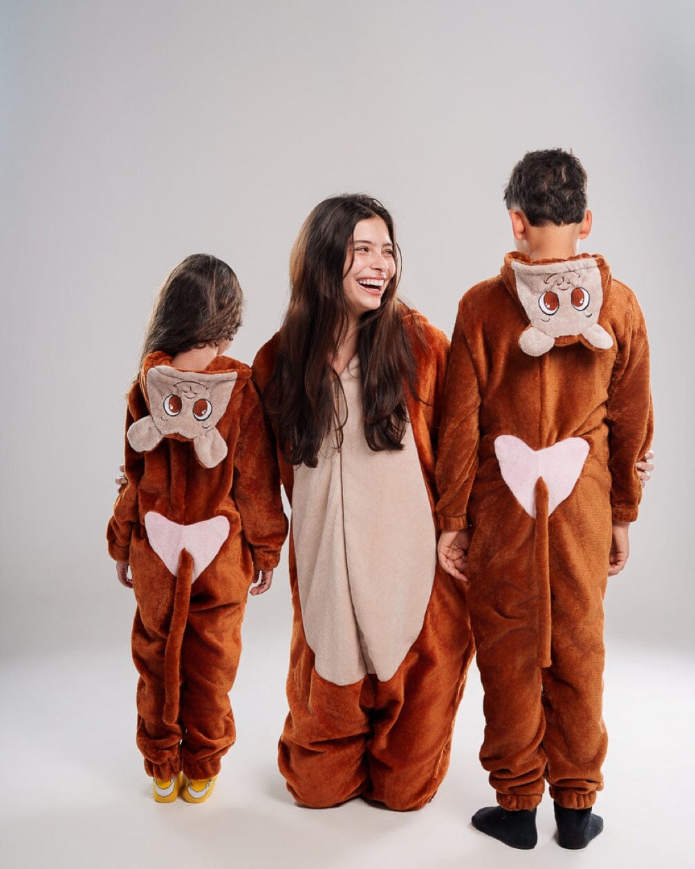Monkey Kids Onesie Kids Onesies IN YOUR SHOE 8-9 