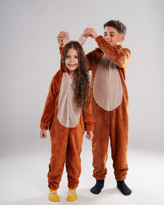 Monkey Kids Onesie Kids Onesies IN YOUR SHOE 10-11 