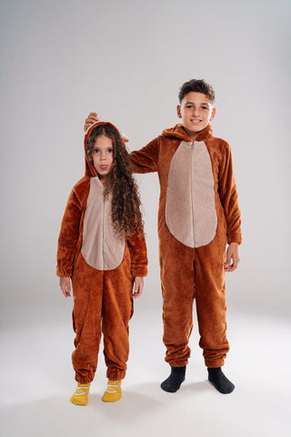Monkey Kids Onesie Kids Onesies IN YOUR SHOE 2-3 