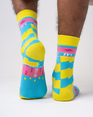 Multicolor Crossroads Fluffy Socks Fluffy Socks IN YOUR SHOE 