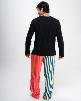 Multicolor Striped Fluffy Pjoys Fluffy Pjoys IN YOUR SHOE 