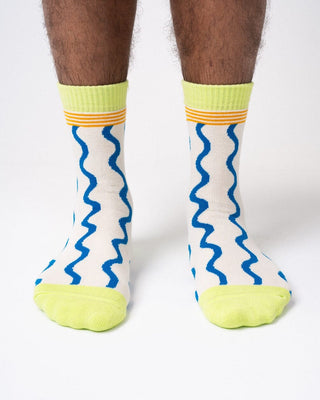 Multicolor Wavy Fluffy Socks Fluffy Socks IN YOUR SHOE 