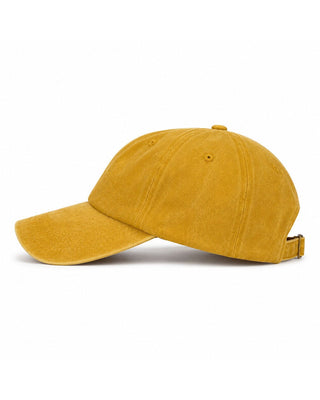 Mustard Washed Cap Washed Cap IN YOUR SHOE 