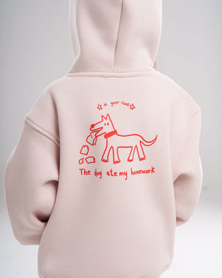 My Dog Ate My Homework Kids Hoodie Printed Hoodies (Kids) IN YOUR SHOE 5 