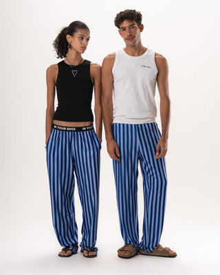 Navy Stripes Pjoys PJOYS IN YOUR SHOE S 