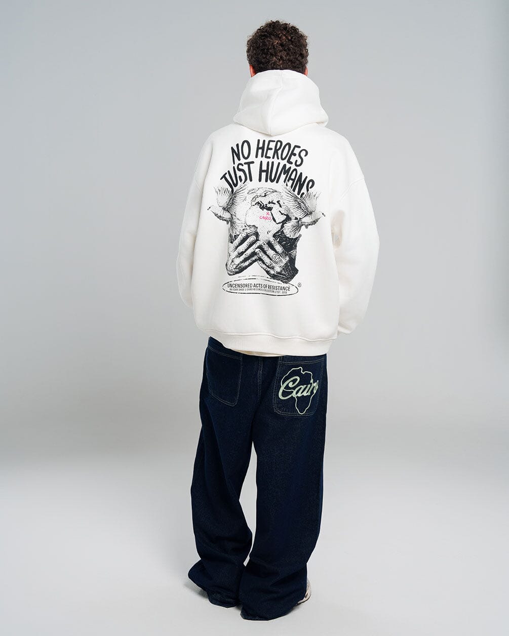 No Heroes Hoodie Printed Hoodies IN YOUR SHOE 