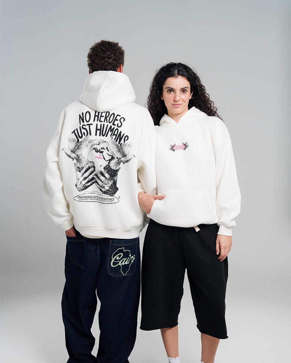 No Heroes Hoodie Printed Hoodies IN YOUR SHOE 