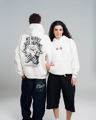 No Heroes Hoodie Printed Hoodies IN YOUR SHOE 