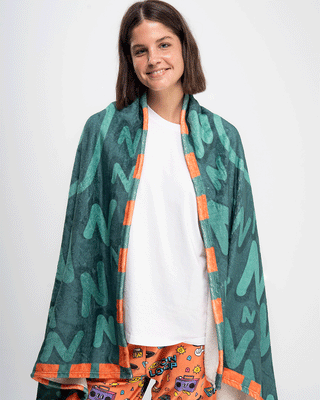 Not Getting Up Today Fluffy Blanket Fluffy Blanket IN YOUR SHOE 