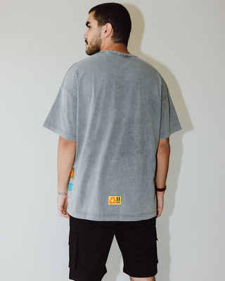 Not Your Type Acid Washed Oversized Tee Washed Oversized Tee IN YOUR SHOE XL 