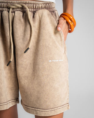 Oak Wide-Leg Washed Sworts Sworts IN YOUR SHOE 