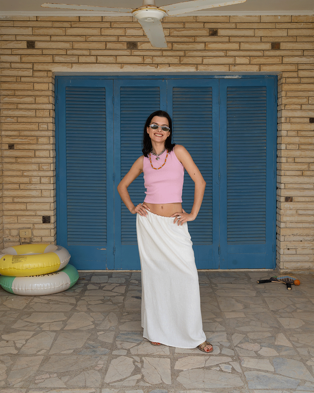 Off-White Maxi Skirt Skirt IN YOUR SHOE S 