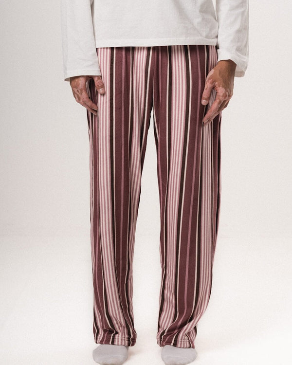 Old School Stripes Fluffy Pjoys