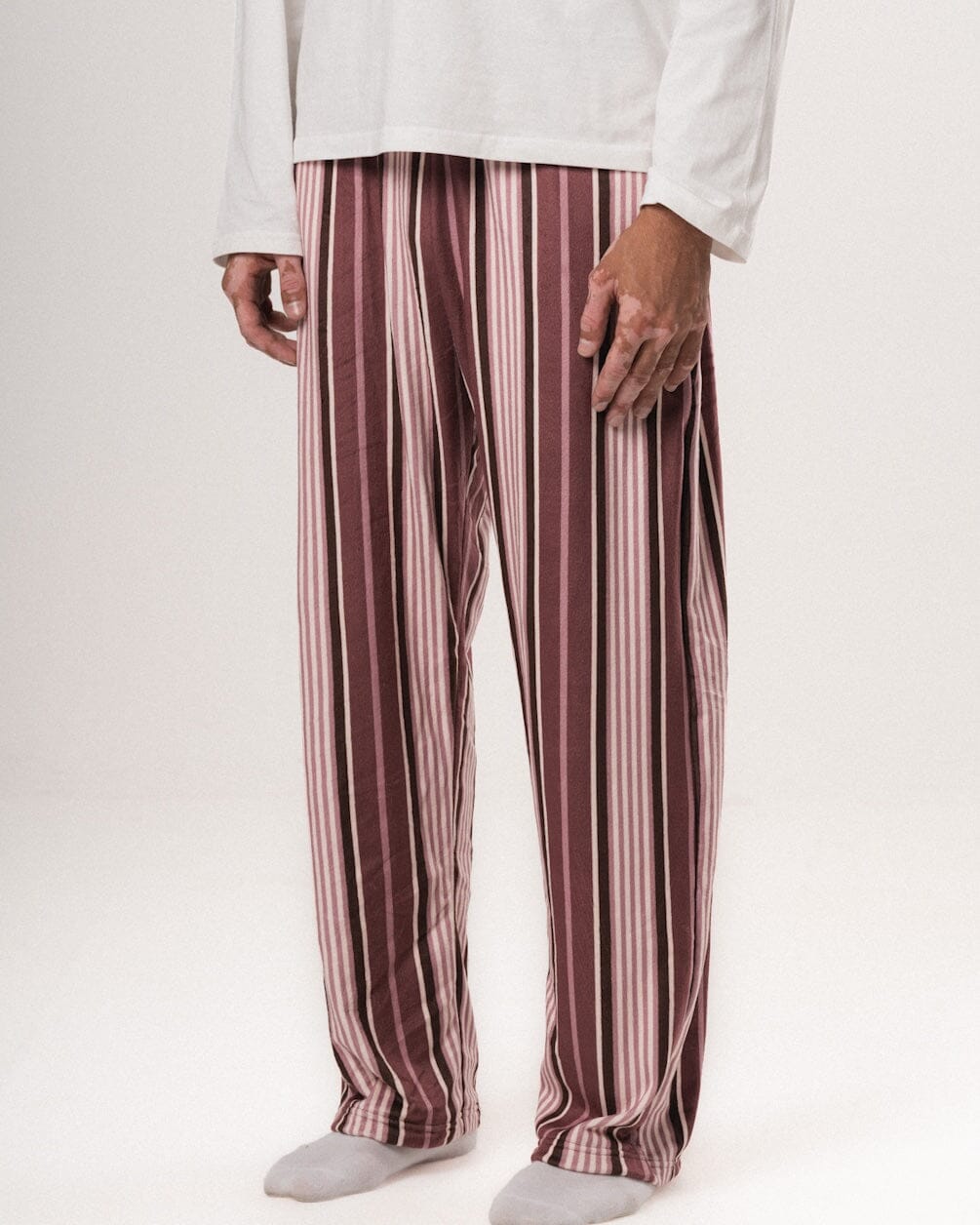 Old School Stripes Fluffy Pjoys Fluffy Pjoys IN YOUR SHOE L 