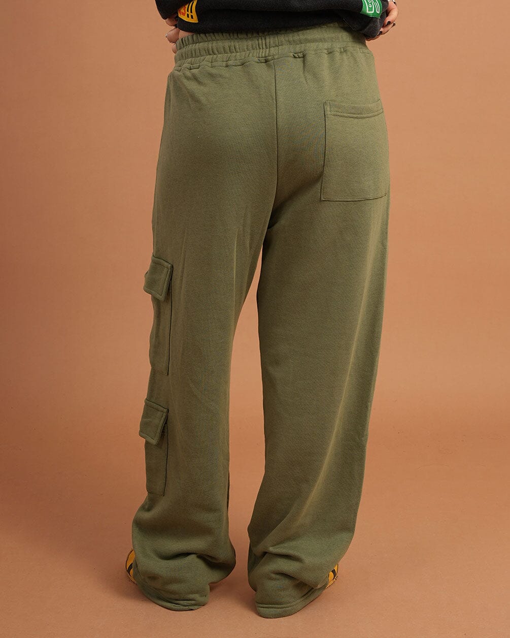 Olive Cargo Swants Swants IN YOUR SHOE 