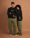 Olive Cargo Sweatpants