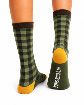 Olive Fence Neck Socks Neck Socks IN YOUR SHOE 