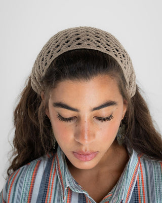 Olive Raw Crochet Bandana Bandana IN YOUR SHOE 