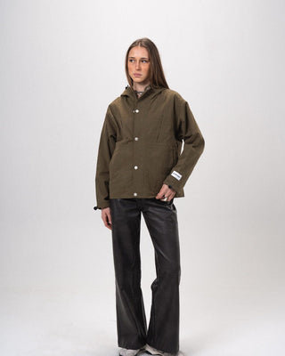 Olive Regular Windbreaker Windbreaker IN YOUR SHOE L 