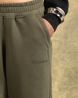 Olive Wide Leg Swants Swants IN YOUR SHOE 