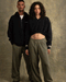 Olive Wide Leg Sweatpants