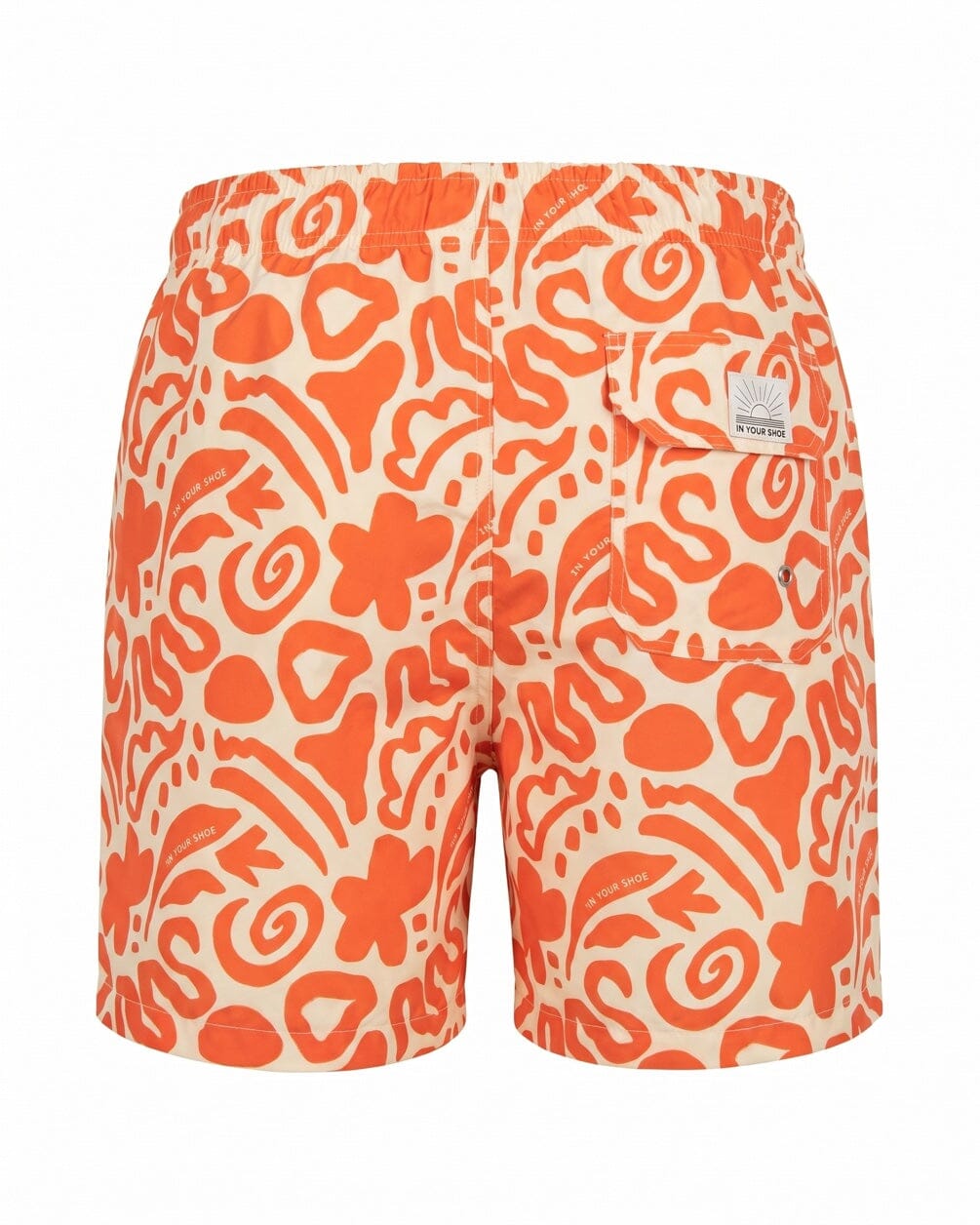 Orange Creamsicle Swim Shorts Swim Shorts IN YOUR SHOE 