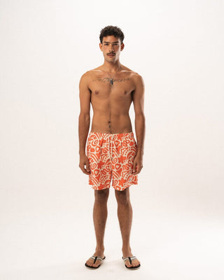 Orange Creamsicle Swim Shorts Swim Shorts IN YOUR SHOE M 