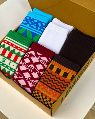 Pack of 6 - Fluffy Socks Fluffy Socks IN YOUR SHOE 