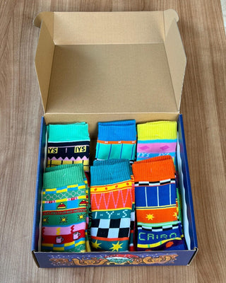 Pack of 6 - Fluffy Socks Fluffy Socks IN YOUR SHOE 