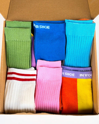 Pack of 6 - Neck Socks Neck Socks IN YOUR SHOE 