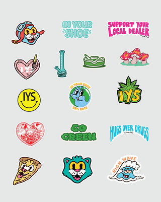 Pack Of Stickers - VOL 2 Stickers IN YOUR SHOE 