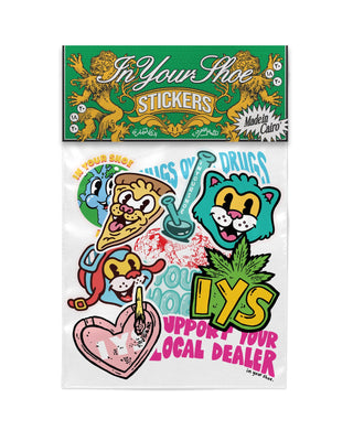 Pack Of Stickers - VOL 2 Stickers IN YOUR SHOE 