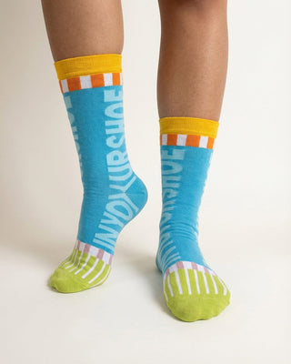 Party Blues Neck Socks Neck Socks IN YOUR SHOE 