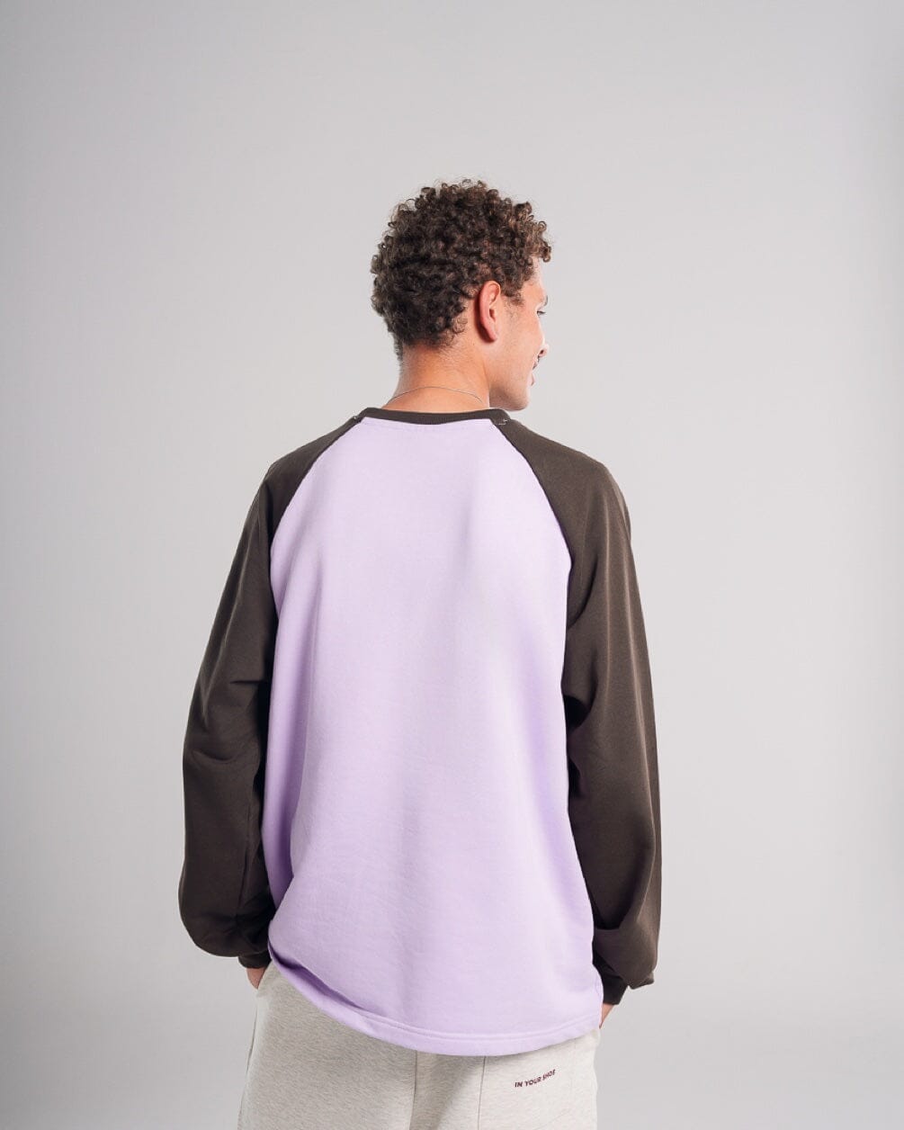 Pastel Rose Raglan Oversized Top Long Sleeve Tops IN YOUR SHOE 