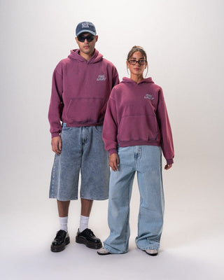 Peace & Dreams Boxy Washed Hoodie Boxy Hoodies IN YOUR SHOE S 