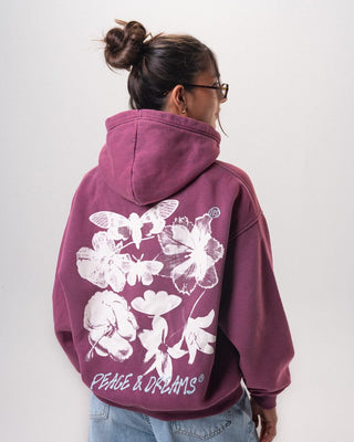 Peace & Dreams Boxy Washed Hoodie Boxy Hoodies IN YOUR SHOE M 