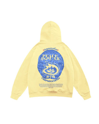 Peace is Punk Hoodie Printed Hoodies IN YOUR SHOE 