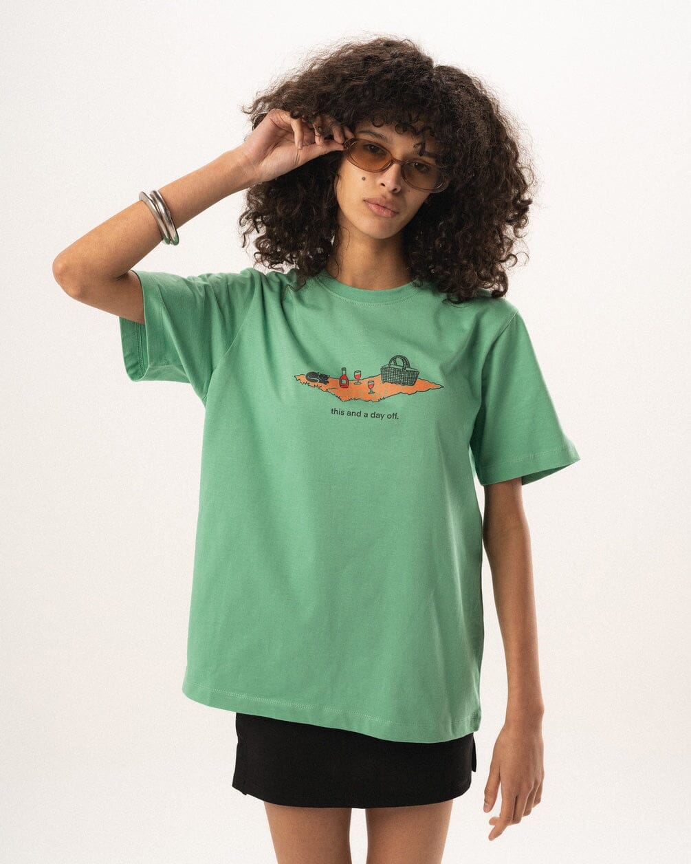 Picnic Regular Tee Printed Regular Tees IN YOUR SHOE M 