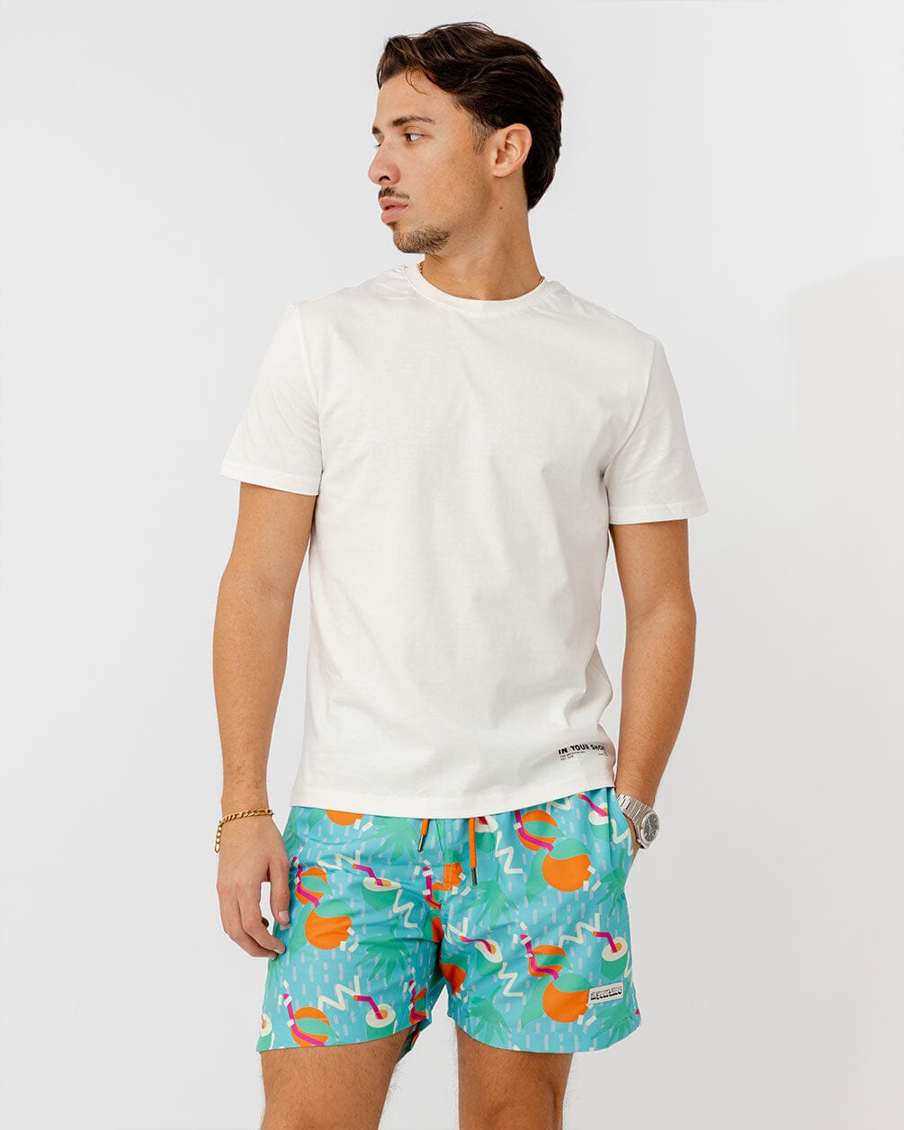 Piña Colada Swim Shorts Swim Shorts In Your Shoe M 