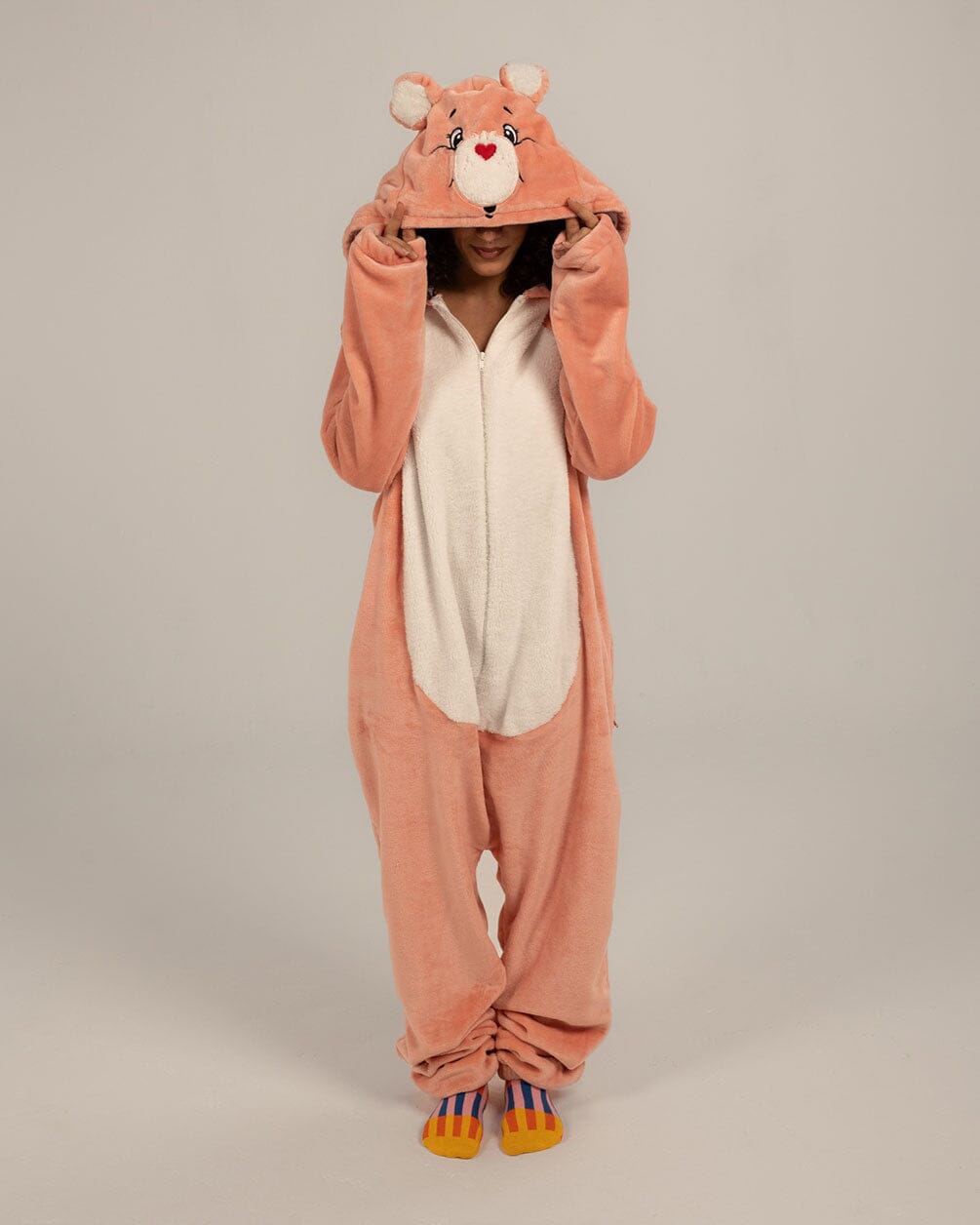 Pink Bear Onesie Onesies IN YOUR SHOE 