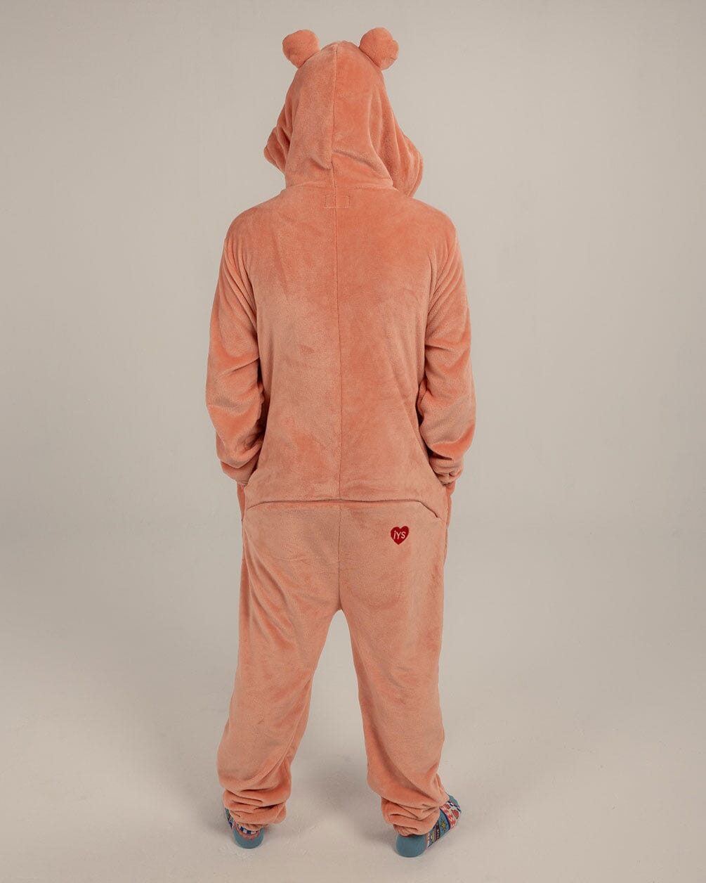 Pink Bear Onesie Onesies IN YOUR SHOE 