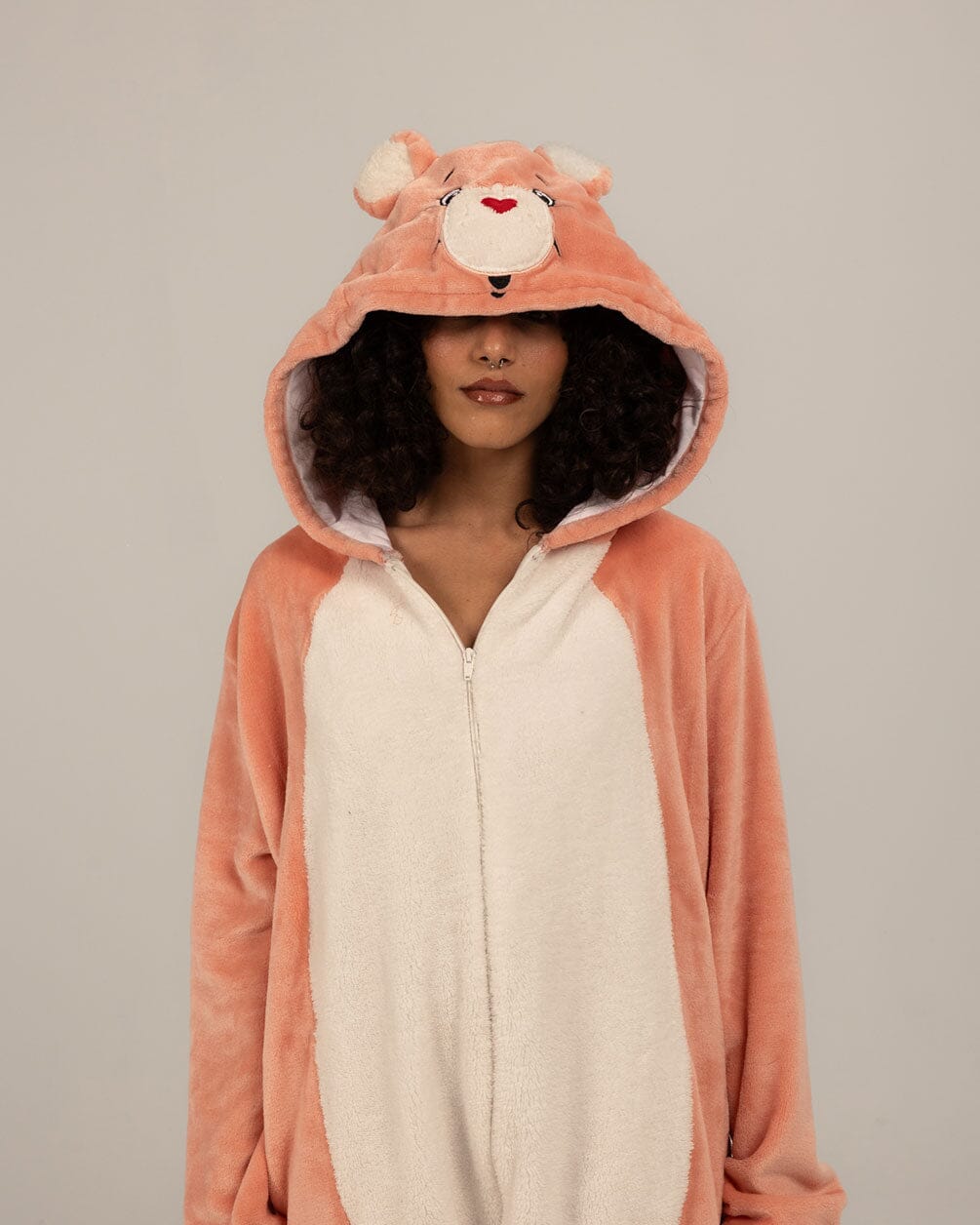 Pink Bear Onesie Onesies IN YOUR SHOE 