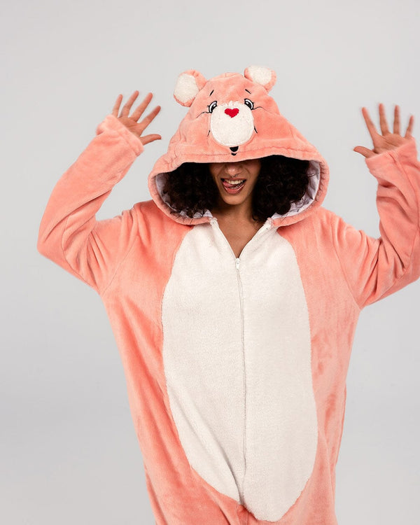 Pink Bear Onesie