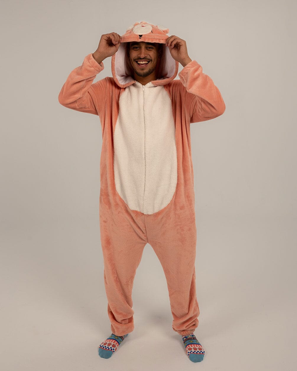 Pink Bear Onesie Onesies IN YOUR SHOE S-M 